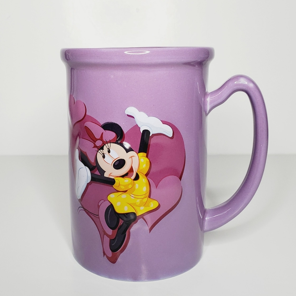 Disney Minnie Mouse World Class Sweetheart 3D Ceramic Mug